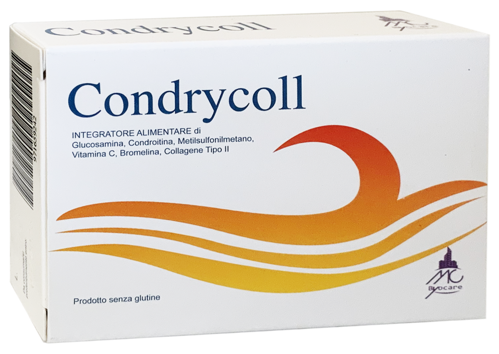 Condrycoll, integratore alimentare per cartilagini.